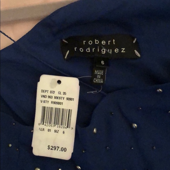 NWT RARE ROBERT RODRIGUEZ TOP - Picture 5 of 5
